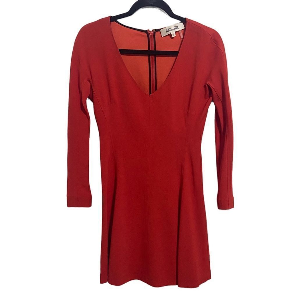 Diane Von Furstenberg V-Neck Dress BRIRE